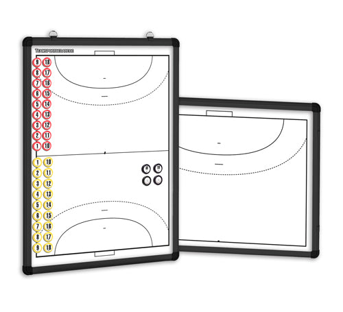 Dubbelzijdig magneetbord Futsal wit (PRE ORDER)